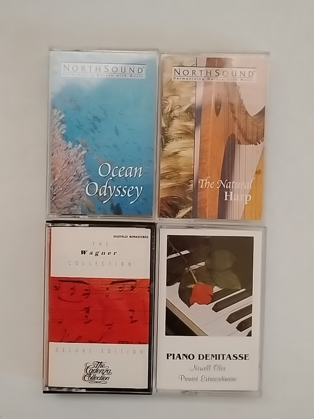 Ocean Odyssey & Natural Harp Cassette Set - Blue & Brown